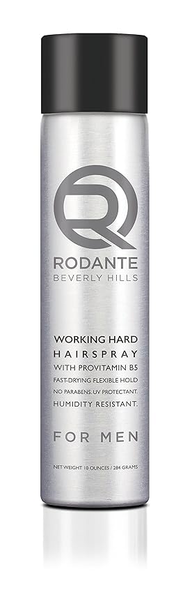 Hair Spray Medium Hold Hairspray for Fine Hair | Premium Workable Hair Spray Humidity Resistant Fast Drying Pro-Vitamin B5 & Low Alcohol 10 oz