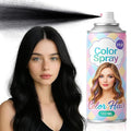 Black Temporary Hair Color Spray for Women Men kids– One Time Use Washable Temporary Hair Spray for Halloween, Cosplay, Parties & Daily Styling