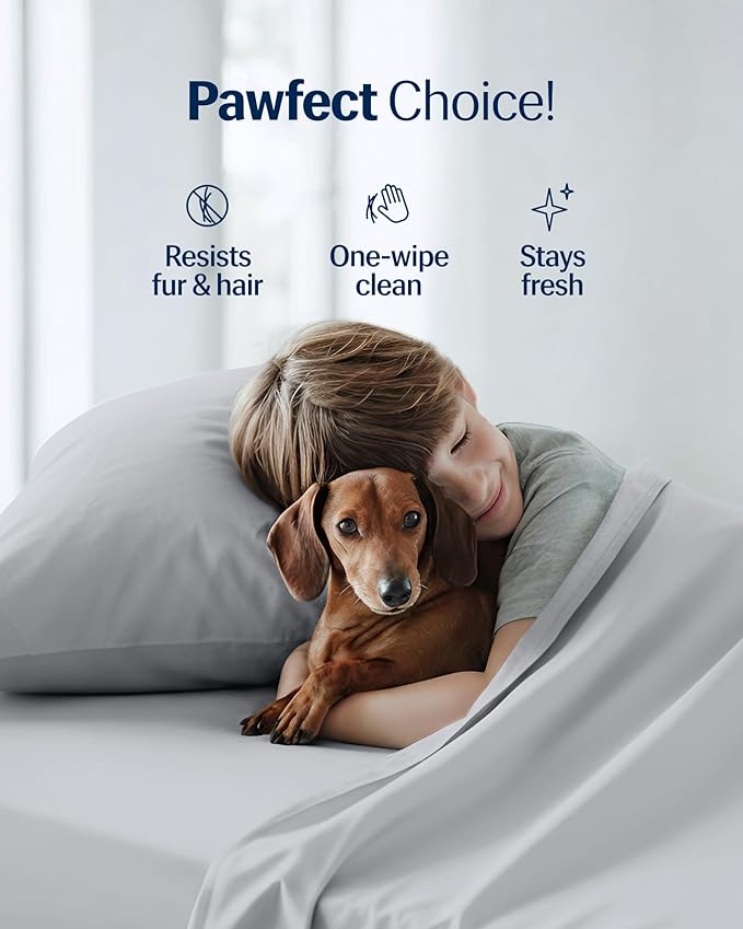 REST® Evercool®+ Cooling Pillowcases Standard - 2 Pillowcases for Sensitive Skin, Silver Infused Fabric for Hygienic Sleep, Silky Smooth for Curly Hair, High Elastic for Snug Fit (19x29 inches)