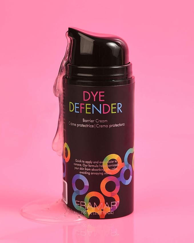 Framar Dye Defender Hair Color Barrier Cream - Hair Color Protector, Color Cream, Stain Barrier Creme, Hair Dye Remover Hairline Protector - 100 ML