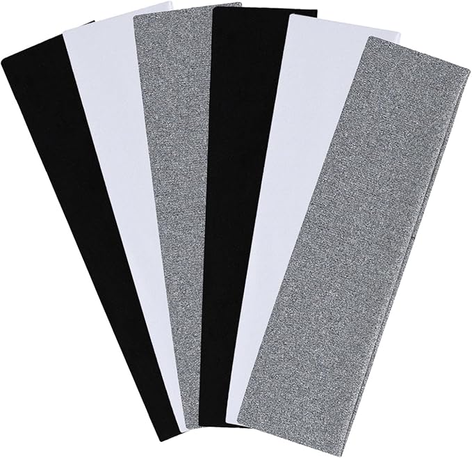 Yoga Headbands for Women, Non Slip Elastic Sweat Hairbands, Solid Color Head Accessories Headscarves Hair Hoop, Sweat-Absorbing Hairbands for Sports, Fitness, Running