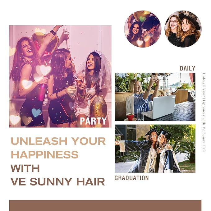 Ve Sunny Clip in Hair Extensions Real Human Hair 20inch Remy Hair Extensions for Women Real Hair Ash Blonde Highlight Bleach Blonde Hair Double Weft 7pcs 120g