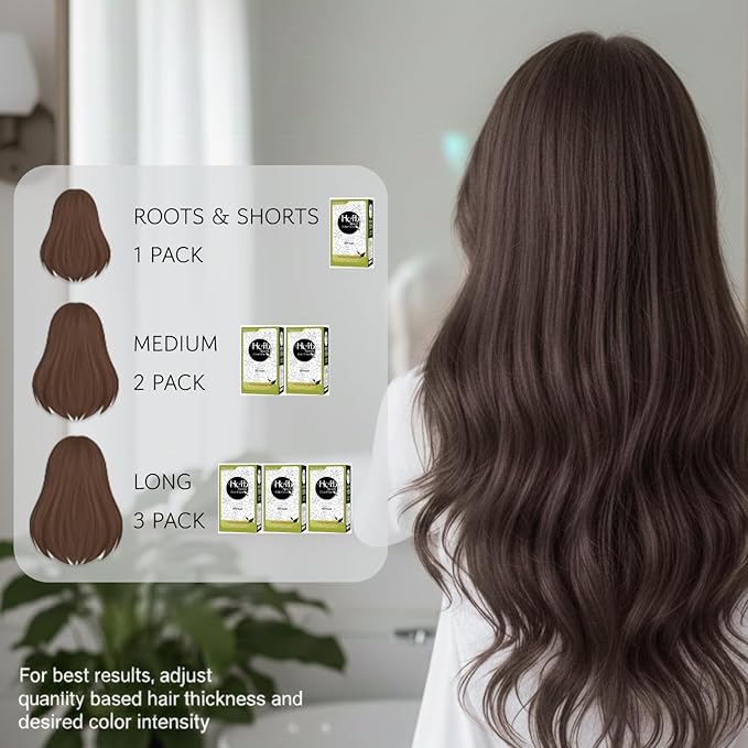 Dongsung Herb Speedy Color Cream(Dark Brown) – Korean Herbal Vegan Hair Dye, PPD-Free, Ammonia-Free, Hypoallergenic – 100% Gray Coverage, Odorless, Dermatologically Tested, Quick 20-Minute Application