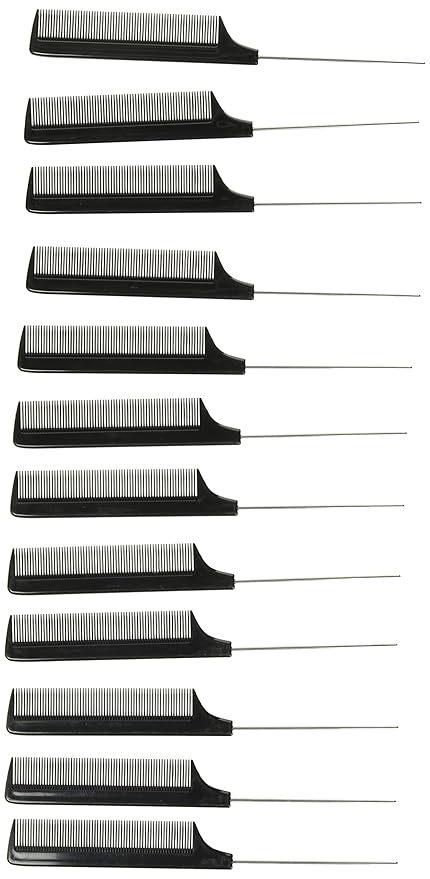 Diane D4101 Pin Tail Combs - 12 Count (Pack of 1)