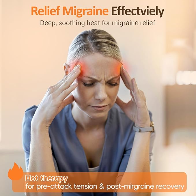 Fsa Eligible Items Only List Hsa Store, Comfytemp Migraine Headache Relief Cap, Microwave Heating Pad Migraine Mask for Sinus Pressure, Tension Headache, Microwavable Warm Compress for Anxiety
