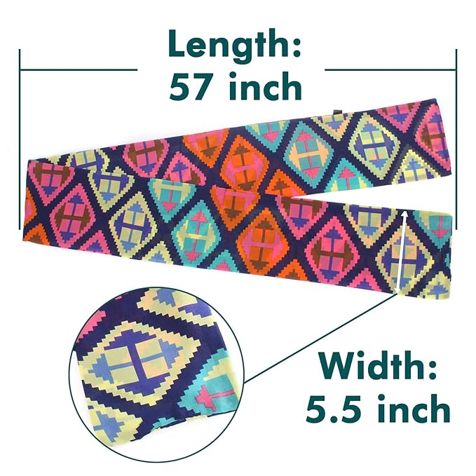 XTREND Satin Edge Laying Scarf Wrap Headband edge Laying Scarf for lace Wigs Non-slip Hair Wrap Satin Wig Grip For Wig