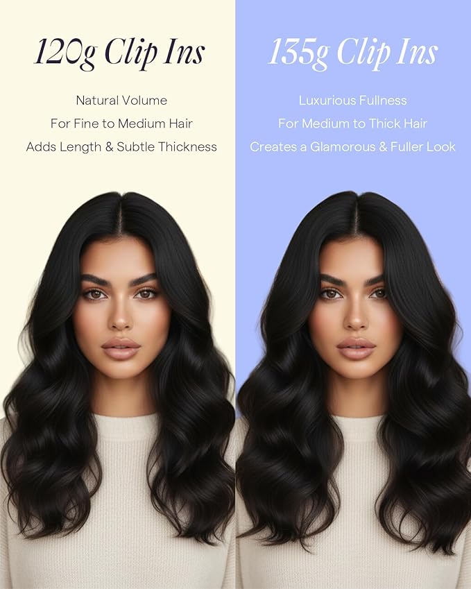 Full Shine Real Human Hair Extensions Clip ins Auburn 18 Inch Strawberry Blonde Hair Extensions 135 G Ginger Hair Clip in Extensions 7 Pcs