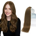 Sunny Hair Human Hair Tape in Extensions, Cool Brown Tape in Hair Extensions Human Hair 22 inch Straight Remy Tape in Human Hair Extensions 20Pcs 50g