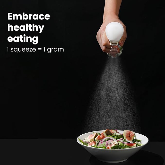Mistifi Oil Sprayer 150ml glass bottle. Upgraded Version.Fine Mist Spray Bottle for Air Fryer, Olive Oil, Avocado Oil, Healthy Nonstick Frying, Commercial & Home Kitchen Use (PS630)