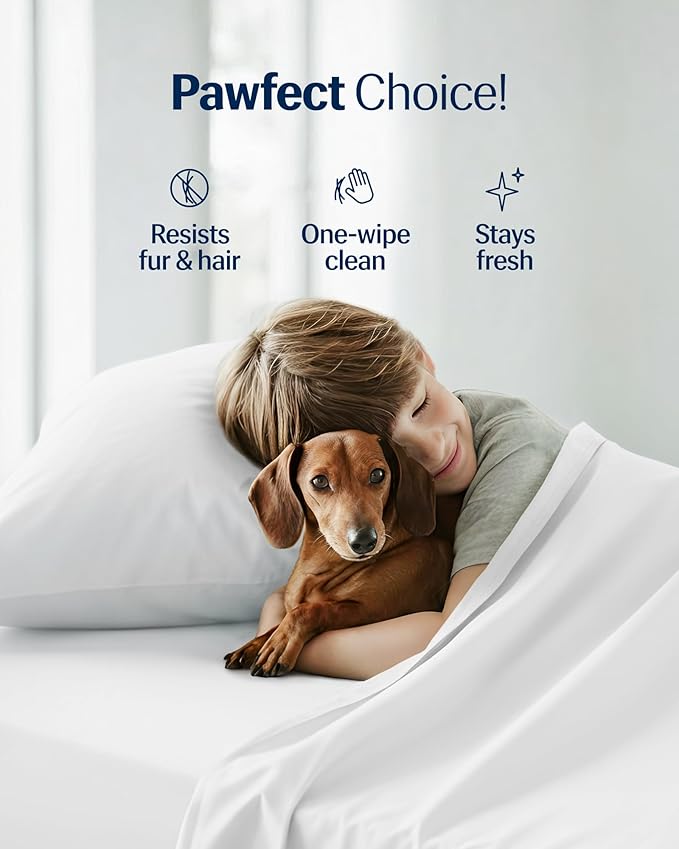 REST® Evercool®+ Cooling Pillowcases Standard - 2 Pillowcases for Sensitive Skin, Silver Infused Fabric for Hygienic Sleep, Silky Smooth for Curly Hair, High Elastic for Snug Fit (19x29 inches)