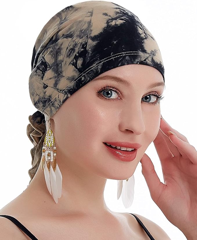 osvyo Chemo Headscarf for Women Hair Loss - Cancer Slip On Headwear Turbans Sealed Packaging