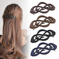 4 Pack Vintage French Barrette Hair Clips, 2026 New Hair Clip Accessories for Women, Strong Hold No Slip Styling (Style A)