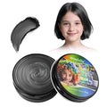Black Hair Wax, Temporary Hair Color for Kids, Nourishing & Washable Hair Paint Wax for Women and Men 2.12 Oz.