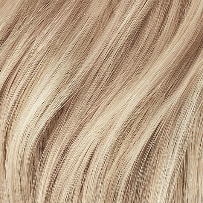 Luxy 100% Remy Human Hair – Halo Clip-In Hair Extensions –Natural Looking Volume & Length - One-Piece - Easy 5-Min Application 180 grams 20" Dimensional Beige Blonde