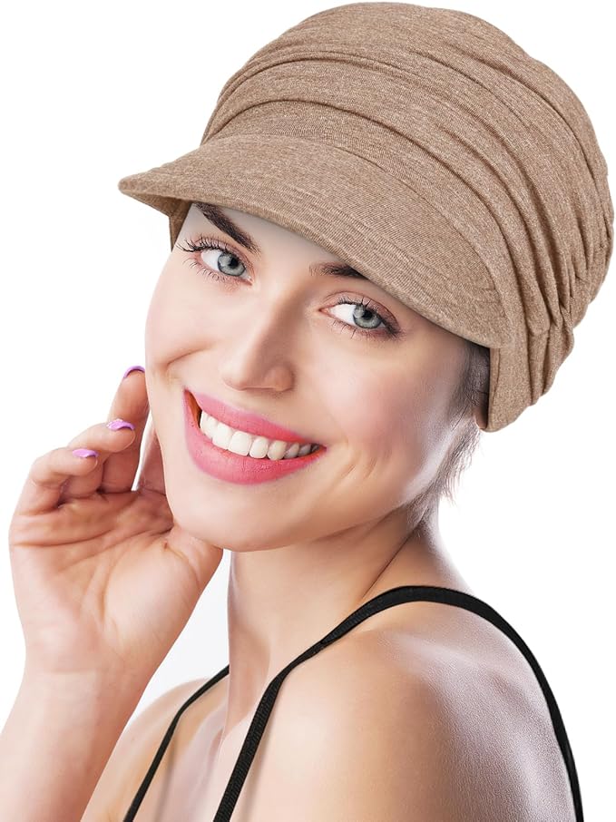 Soft Bamboo Baseball Cap for Chemo Women