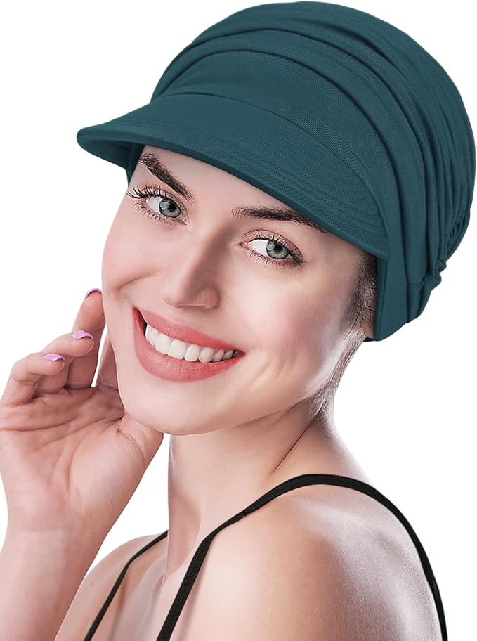 Soft Bamboo Baseball Cap for Chemo Women