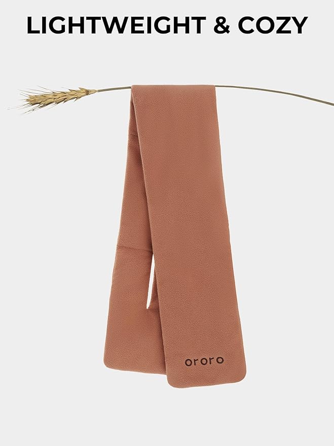 ORORO Heated Scarf, Up to 12 Hours of Warmth, Heated Neck Warmer with Rechargeable Battery