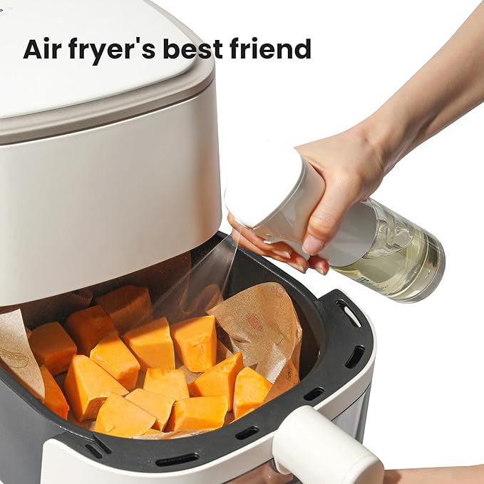 Mistifi Oliver Oil Sprayer for cooking, Spray bottle 6oz, Non-Aerosol Refillable Dispenser Oil Mister FS601 Green Vegetable