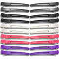 20 PCS Duckbill Hair Clips for Sectioning -4.3” Professional Non-Slip Hair Clamps with Silicone Band, Gentle No-Mark Hold for Thick Hair, Styling & Coloring