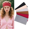 6 Packs Wide Headbands for Women Stretch Headband Boho Women's Hair Band Turban Girls Accessories Non Slip Sports Headbands for Women