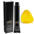Cree Professional Yellow - Permanent Hair Color - Long Lasting, Rich Vibrant - Gray Coverage 100ml - 3.4 fl.oz.