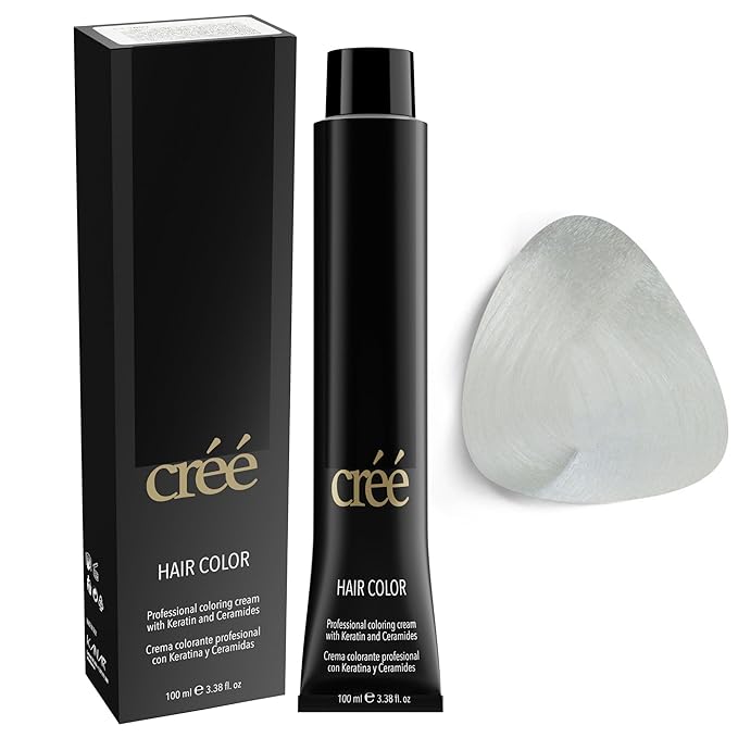 Cree Professional Neutral - Permanent Hair Color - Long Lasting, Rich Vibrant - Gray Coverage 100ml - 3.4 fl.oz.
