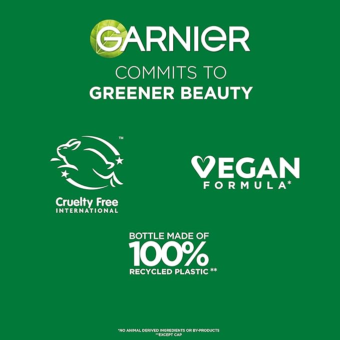 Garnier Fructis Sleek & Shine Shampoo (22 Fl Oz) + Conditioner (21 Fl Oz) Set for Frizzy, Dry Hair, Plant Keratin + Argan Oil (2 Items), 1 Kit (Packaging May Vary)