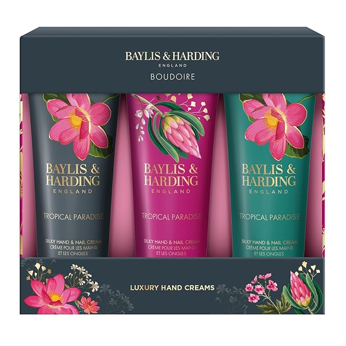 Baylis & Harding Boudoire Tropical Paradise Luxury Hand Care Gift Set - Vegan Friendly