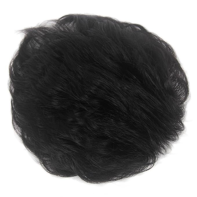 H&Bwig Men Short Toppers Hairpiece Clip in Hair Extensions for Covering White Loss Hair Toupee (6060#2)