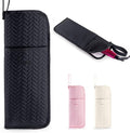 Hair Tools Travel Bag, Heat Resistant Curling Iron Holder & Flat Iron Case, Hot Tools Organizer Pouch for Hair Straightener, Hair Dryer, Crimper & Styling Accessories, Travel Makeup Bag