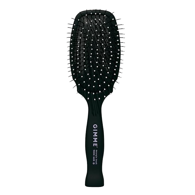 Gimme Beauty Detangling Brush - For All Hair Types - Paddle Scalp Brush - Thick Hair