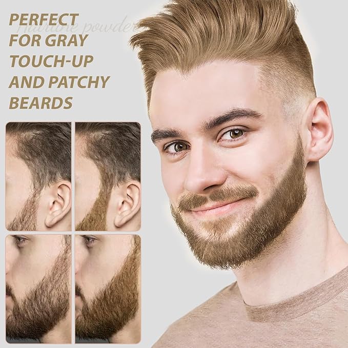 2 Pack Hairline Powder for Women and Men,Used to Root Touch Up Hair Color, Thinning Hair,Gray Hair Coverage and Bald Spots Coverage, Light Blonde