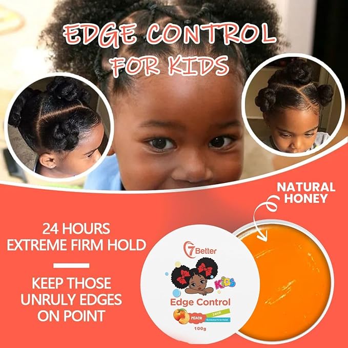 Edge Control Edge Control Wax Strong Hold Non-greasy Edge Smoother Shining and Conditioning Hair Gel Extra Hold All Hair Types Styling Gel Great for Smooth Edges Extra Hold
