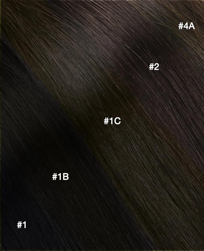 GOO GOO Invisi Edge Tape in Hair Extensions Human Hair, 2/6/2 Balayage Dark Brown to Chestnut Brown 10pcs injected with 10pcs classical tape ins, 16inch 50g, Virgin Remy Hair, Natural Look
