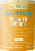 Vital Proteins Collagen Peptides Powder - Grass Fed Collagen Peptides for Hair, Nail, Skin, Bone & Joint Health, Vanilla, 23.2 Ounces