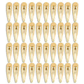 40 Pcs 2 Inch Gold Metal Snap Hair Clips No Slip Hair Barrettes For Women Hair Accessories(Gold)