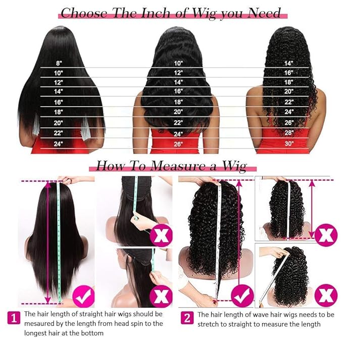 30 Inch Deep Wave Lace Front Wig Human Hair 13x4 Curly Wigs for Black Women Pre Plucked with Natural Baby Hair 180 Density Brazilian Virgin Lace Frontal Wet Wig Human Hair Natural Color