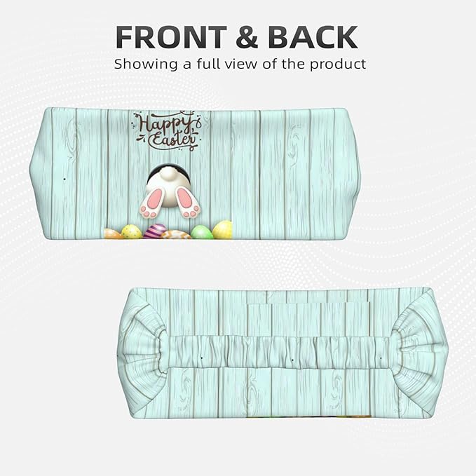 Easter Bunny & Eggs Style Sports Headband for Men Women Moisture Wicking Sweatband for Basketball, Running, Gym