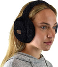 C.C Soft Winter Warm Adjustable Headband Ear Warmer Earmuffs