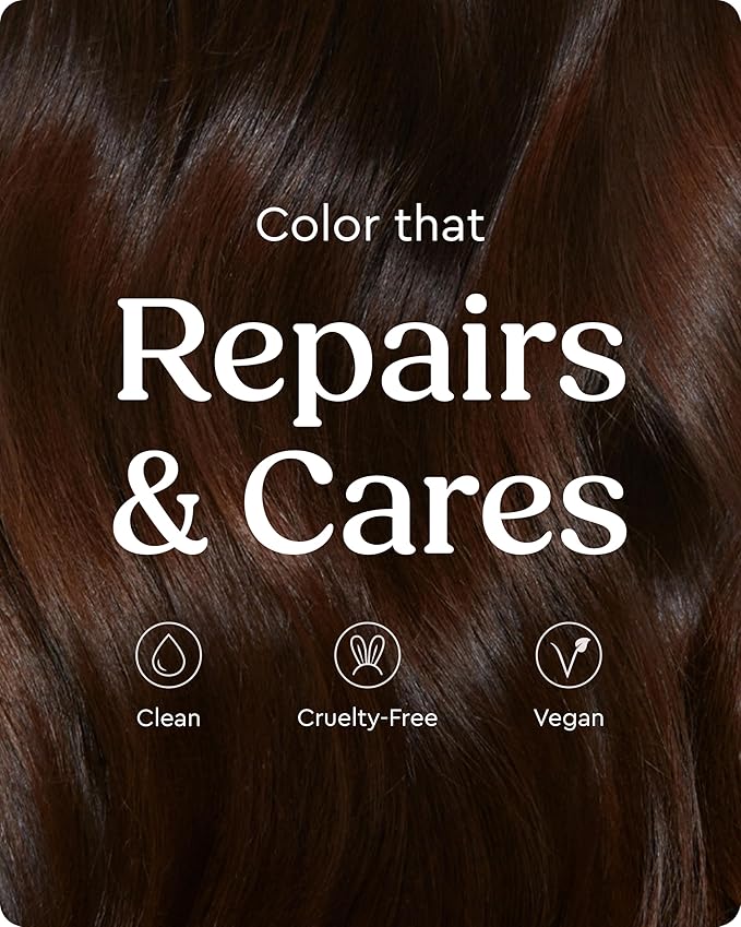 Glaze Supergloss Color Conditioning Gloss With Dispensing Pump – Hydrating Semi-Permanent Color Hair Gloss & Shine Boost – For Dark Brown Hair – 6.4 Fl Oz - Chocolate Gleam