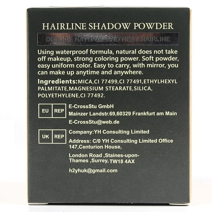 SOVONCARE Hairline Powder - Root Touch Up & Gray Hair Concealer for Men and Women, Instantly Covers Thinning Hair and Bald Spots, Natural-Looking Coverage Light Coffee 0.35 oz