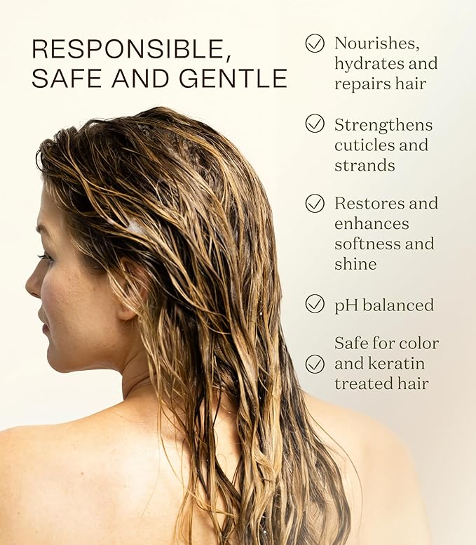 Ingreendients Tea Tree Hair Conditioner - Organic, Sulfate-Free, Color-Safe, Silicone-Free, Cruelty-Free, with Shea Butter and Jojoba Oil