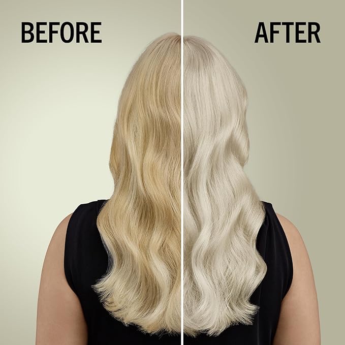 Schwarzkopf Keratin Blonde Anti-Brass Purple Mask, 5 fl oz, Helps Strengthen Hair, Bond Enforcing Care, Tones Brassiness & Yellow Tones, Adds Hydration, For Bleached, Highlighted & Blonde Hair Types