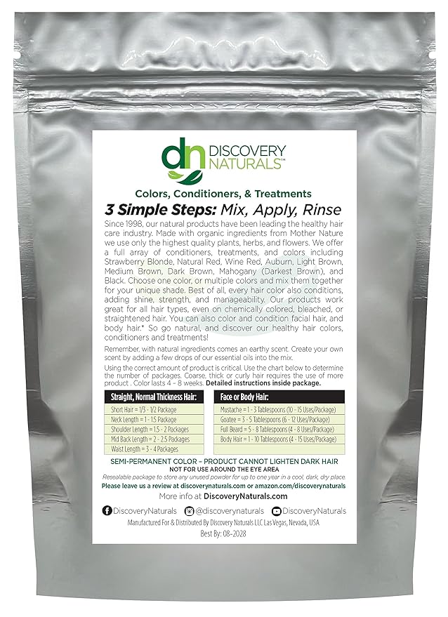 Blonde Henna Hair Color For All Kit | 100% All Natural Hair Dye & Beard Dye Powder (Sunshine Light Blonde) Organic, Herbal & Vegan Chemical & Cruelty Free Permanent Gray Coverage & Tinting