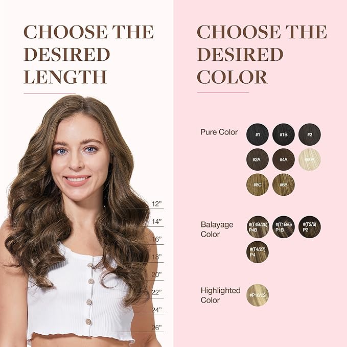 GOO GOO Clip in Hair Extensions Real Human Hair, Remy Human Hair Extensions Clip ins for Women, Natural Human Hair, 16inch 150g 9Pcs, 2/6/2 Balayage Dark Brown to Chestnut Brown