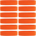 ONUPGO Sweatband Headbands for Men & Women -12PCS Sports Headbands Moisture Wicking Athletic Cotton Terry Cloth Headband for Tennis,Basketball,Football,Gym,Working Out