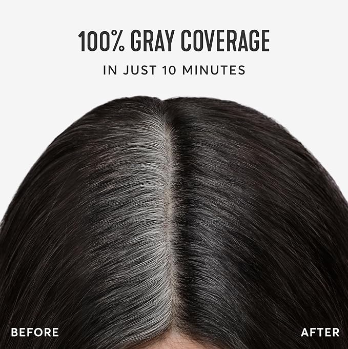 Madison Reed Root Perfection Permanent Root Touch Up, Darkest Brown 4N Spoleto, 10 Minutes for 100% Gray Root Coverage, Ammonia-Free Hair Dye, Two Applications