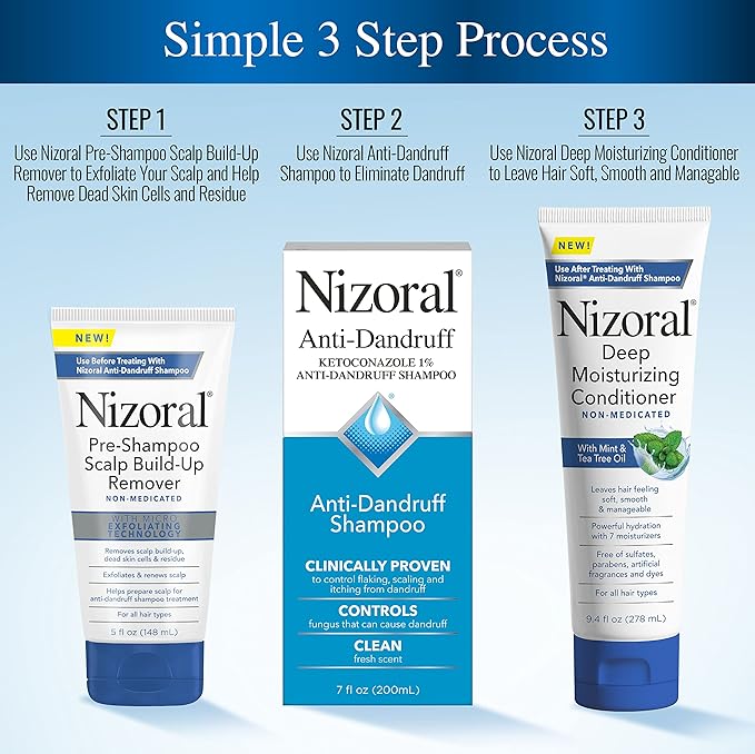Nizoral Pre-Shampoo Scalp Build-Up Remover - Exfoliates and Renews Helps Prepare for Anti-Dandruff Shampoo Treatment, 5 oz