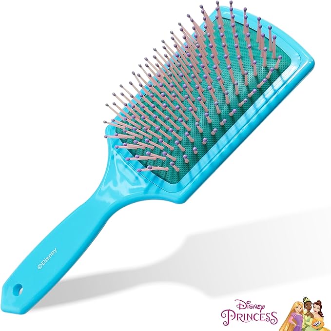 LUV HER Kids Hair Brush & Spa Headband Set for Girls - Features Ariel from Disney - Fun Grooming Kit for Detangling, Styling & Skincare - Soft & Stretchy One Size, Ages 3+