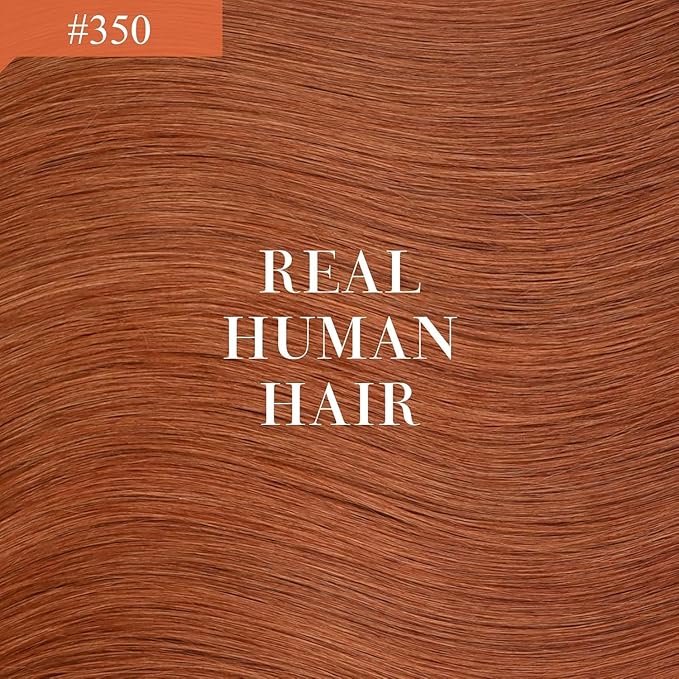Ve Sunny Hair Extensions Ponytail Real Human Hair Wrap Around Clip in Ponytail Hair Extensions Straight Extensions Human Hair for Women Copper 22inch 80G